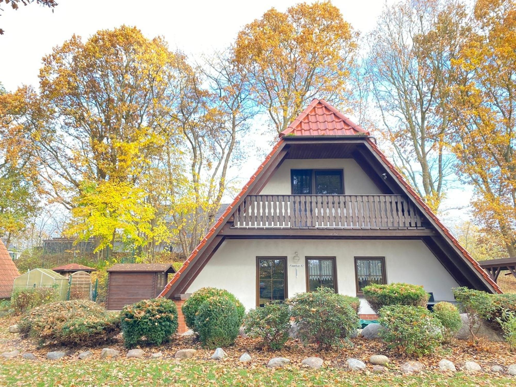 Finnhaeuser Am Vogelpark - Haus Luise マルロー エクステリア 写真